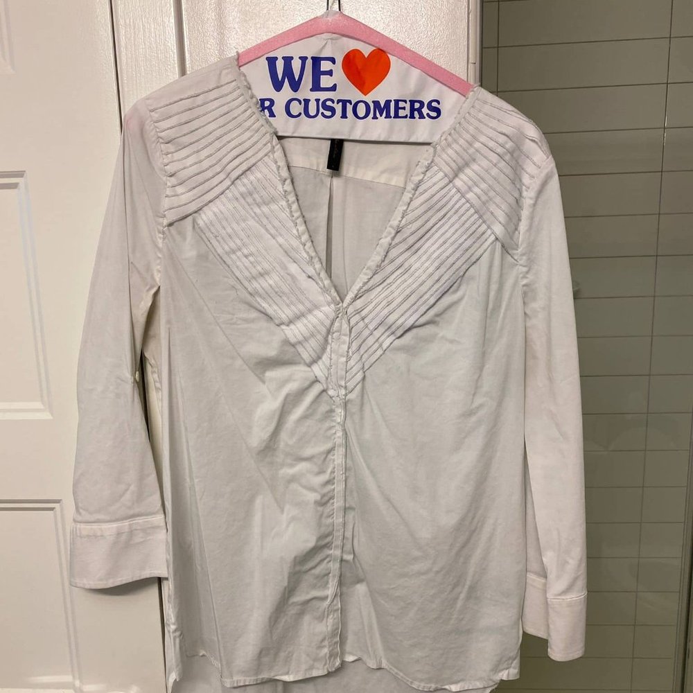 White Longsleeve Tops